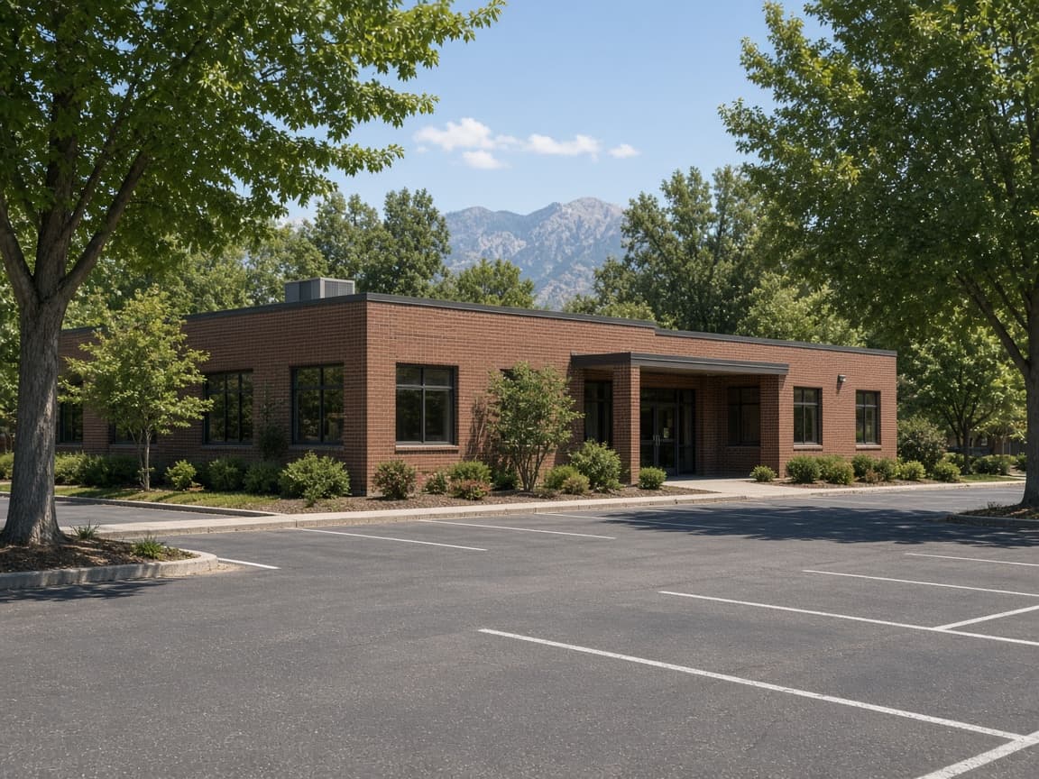 Brick neighborhood medical office in Bountiful